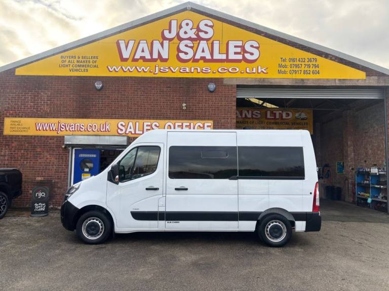 2021 21 VAUXHALL MOVANO 2.3 CDTI 3500 BITURBO EDITION MINIBUS 9 SEATER LOW MLS (