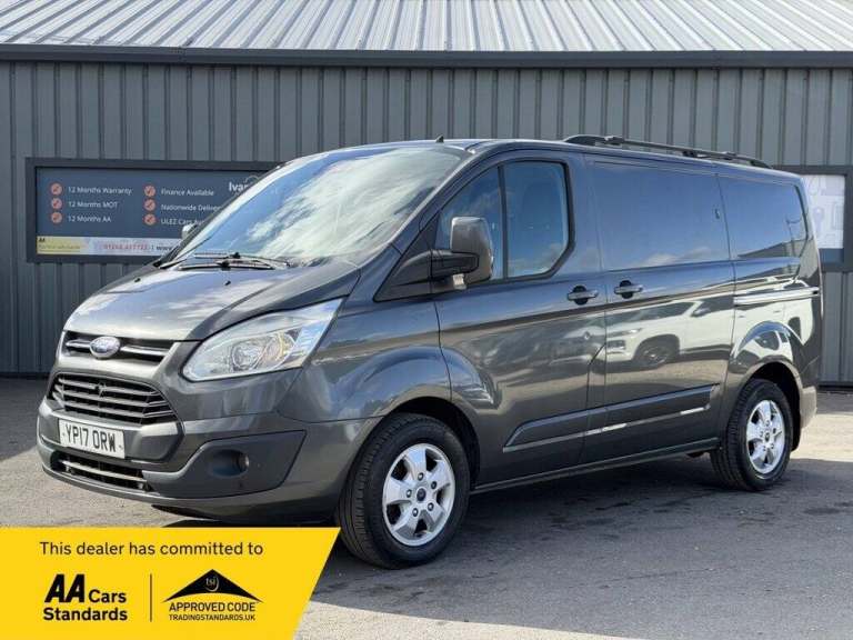 2017 Ford Transit Custom 2.0 TDCi 130ps Low Roof Limited Van PANEL VAN DIESEL Manual