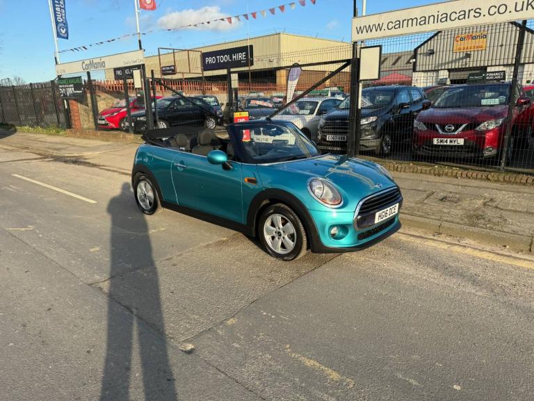 2016 MINI Convertible 1.5 Cooper 2dr Convertible ONE OWNER FROM NEW SAVE £500 NOW £7495 CONVERTIB...