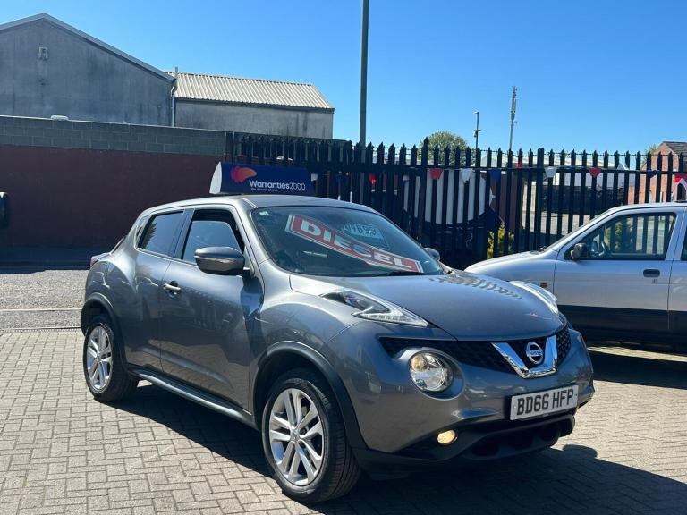 2016 Nissan Juke 1.5 dCi N-Connecta 5dr HATCHBACK Diesel Manual
