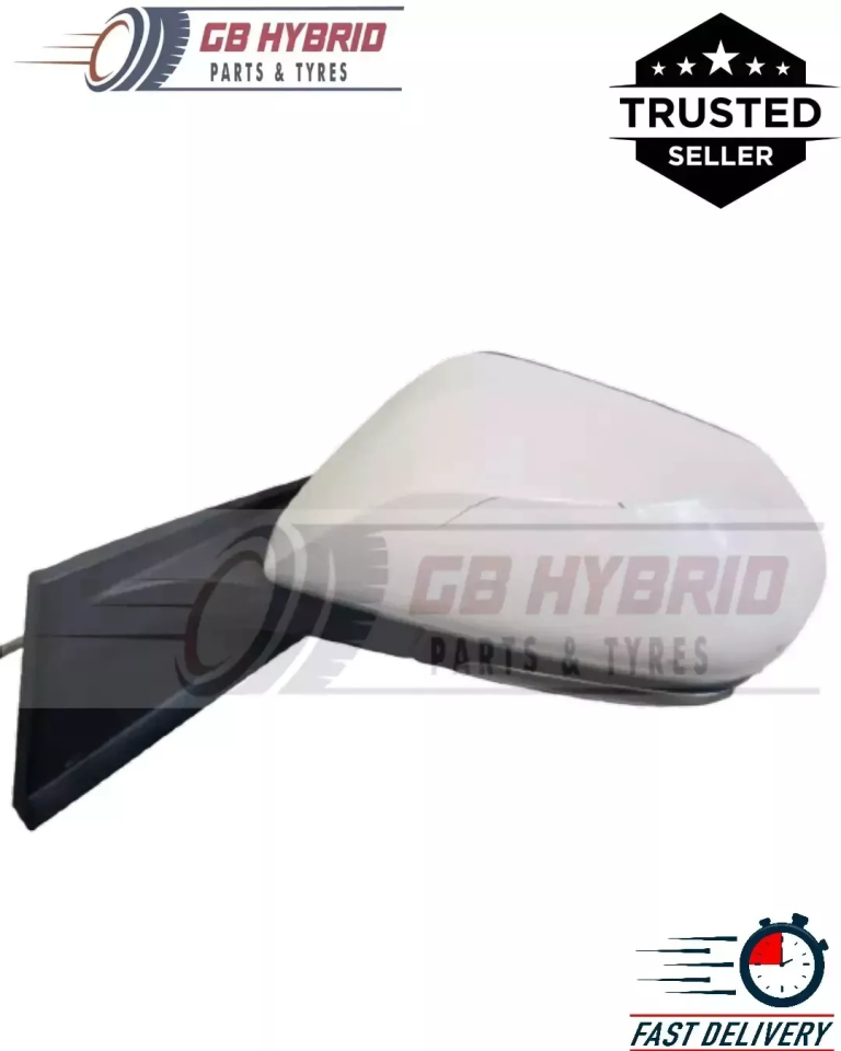 Toyota Prius 2016 ~ 2022 Side Mirror Passenger Side White Electric Fold Heated