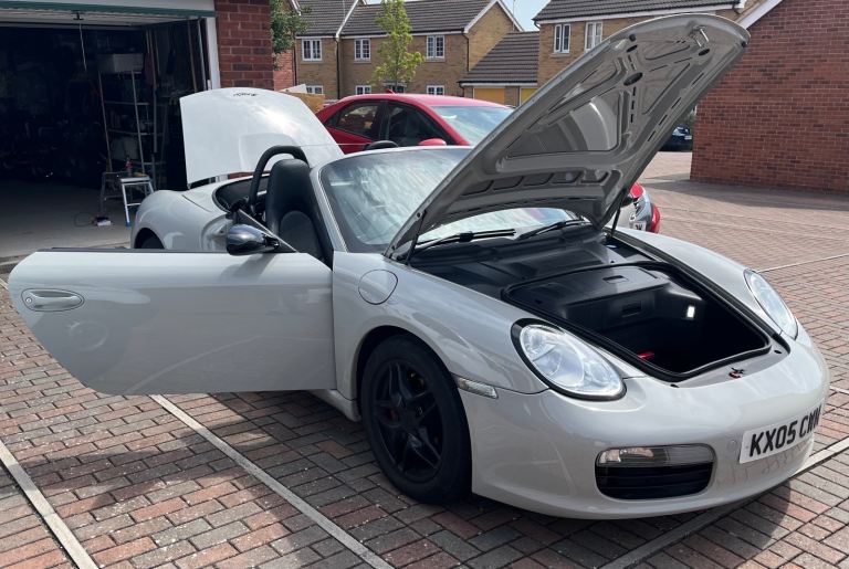 Porsche Boxster 987 Grey