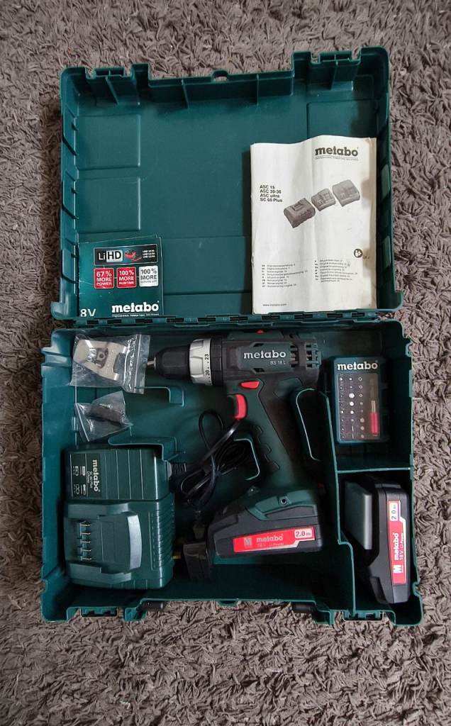 Metabo SB 18 L18v Cordless Combi Drill 