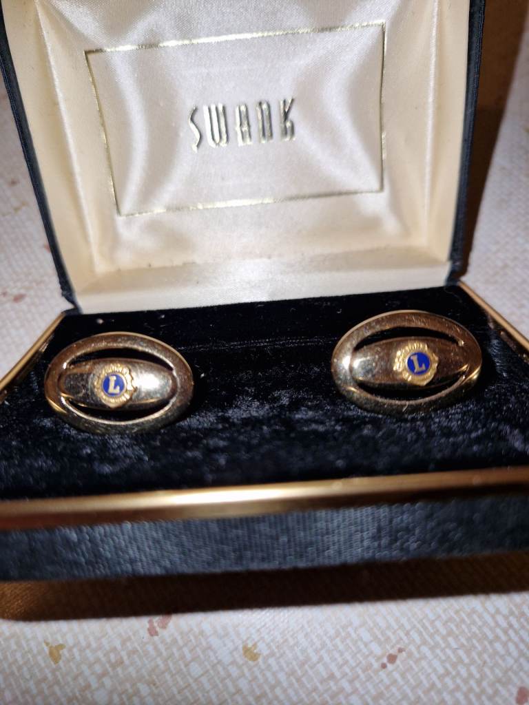 Pair of Cufflinks in presentation box.