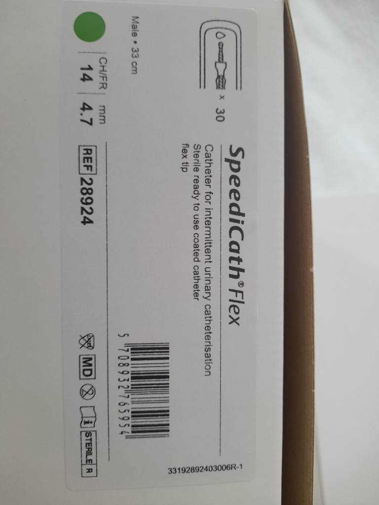 Free short dated   Male Catheters