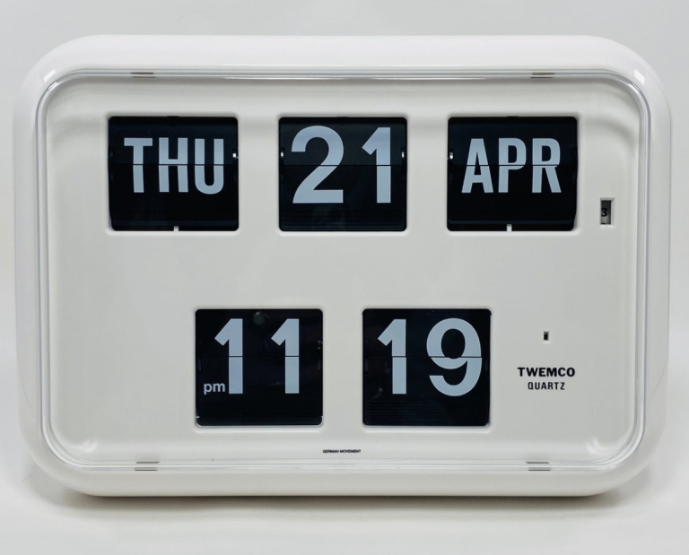 TWEMCO Calendar Flip Clock QD-35