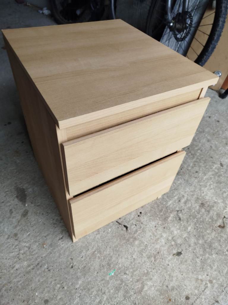IKEA Malm bedside drawer unit