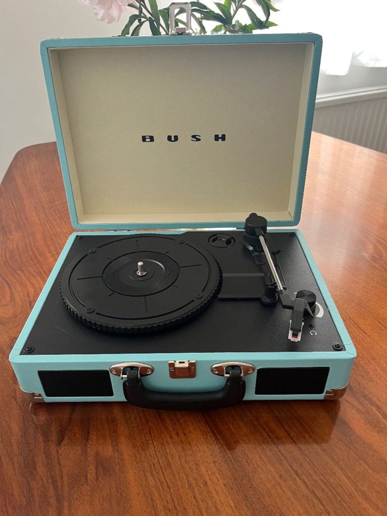 Bush portable record player ** AS NEW ** 