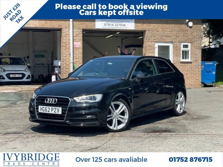2012 62 AUDI A3 2.0 TDI S LINE HATCHBACK 3DR DIESEL MANUAL EURO 5 (S/S) (150 PS)