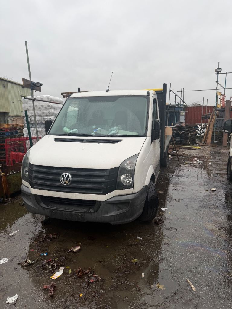 VW Crafter 2015 LWB Dropside spares or repairs 