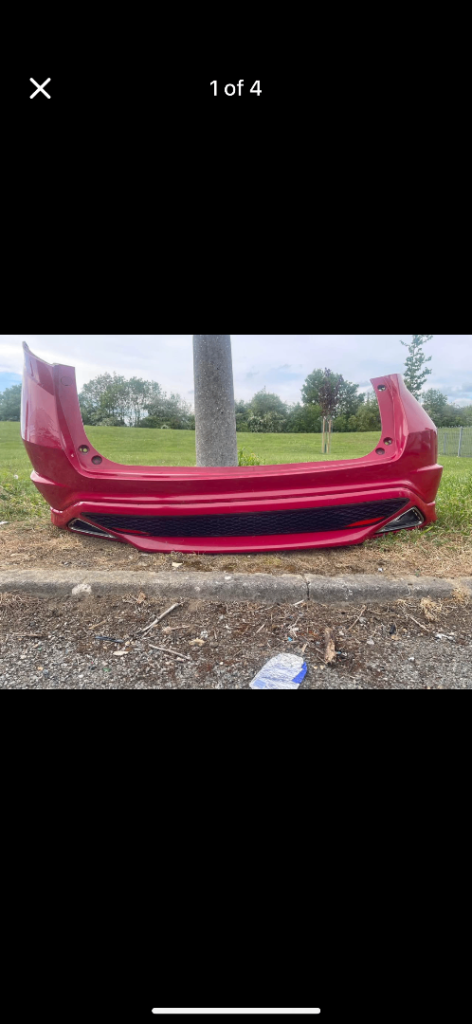 Honda civic type r rear bumper 