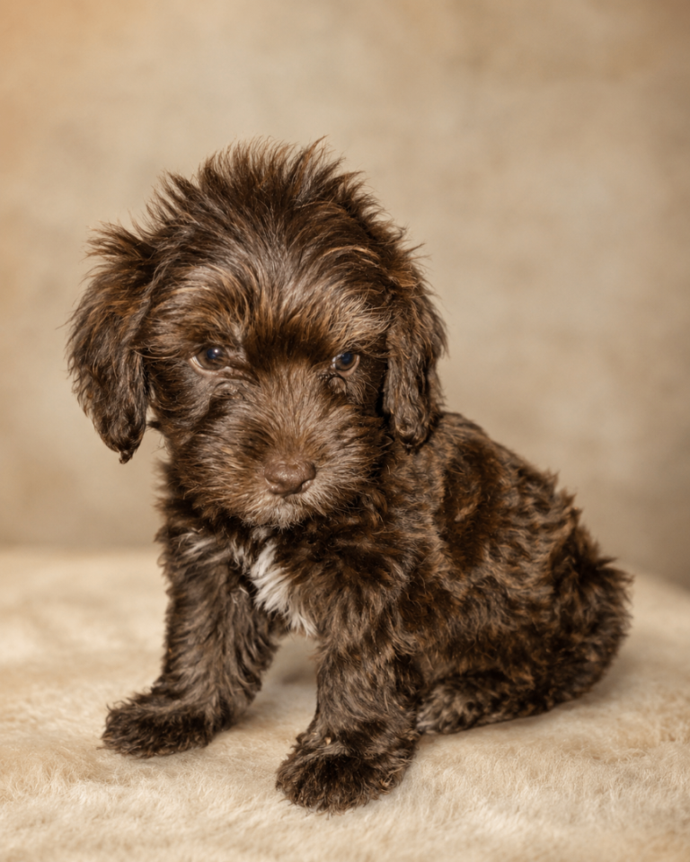 Beautiful mixed litter of F1 cocker poo puppies