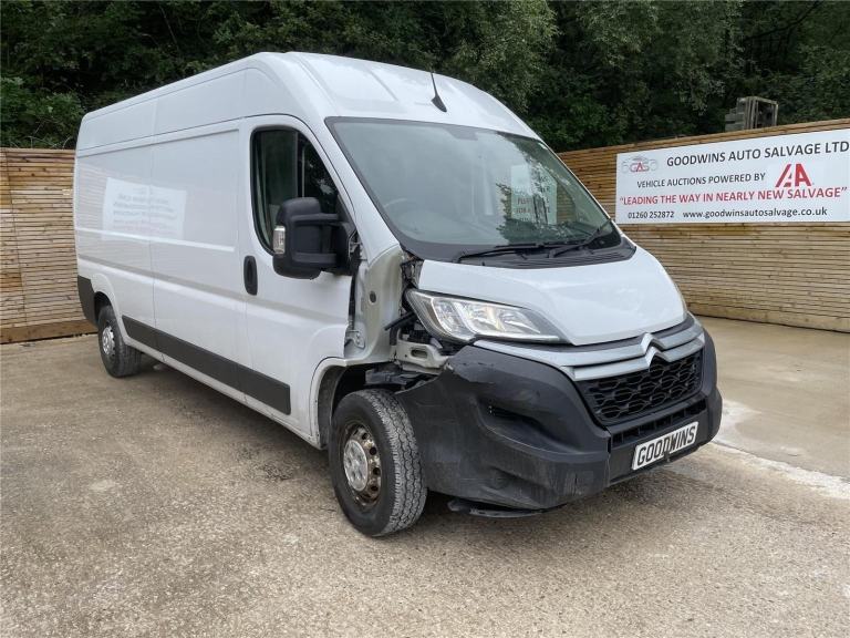 2023 73 CITROEN RELAY 35 L3H2 ENTERPRISE EDITION 2.2T DAMAGED REPAIRABLE SALVAGE