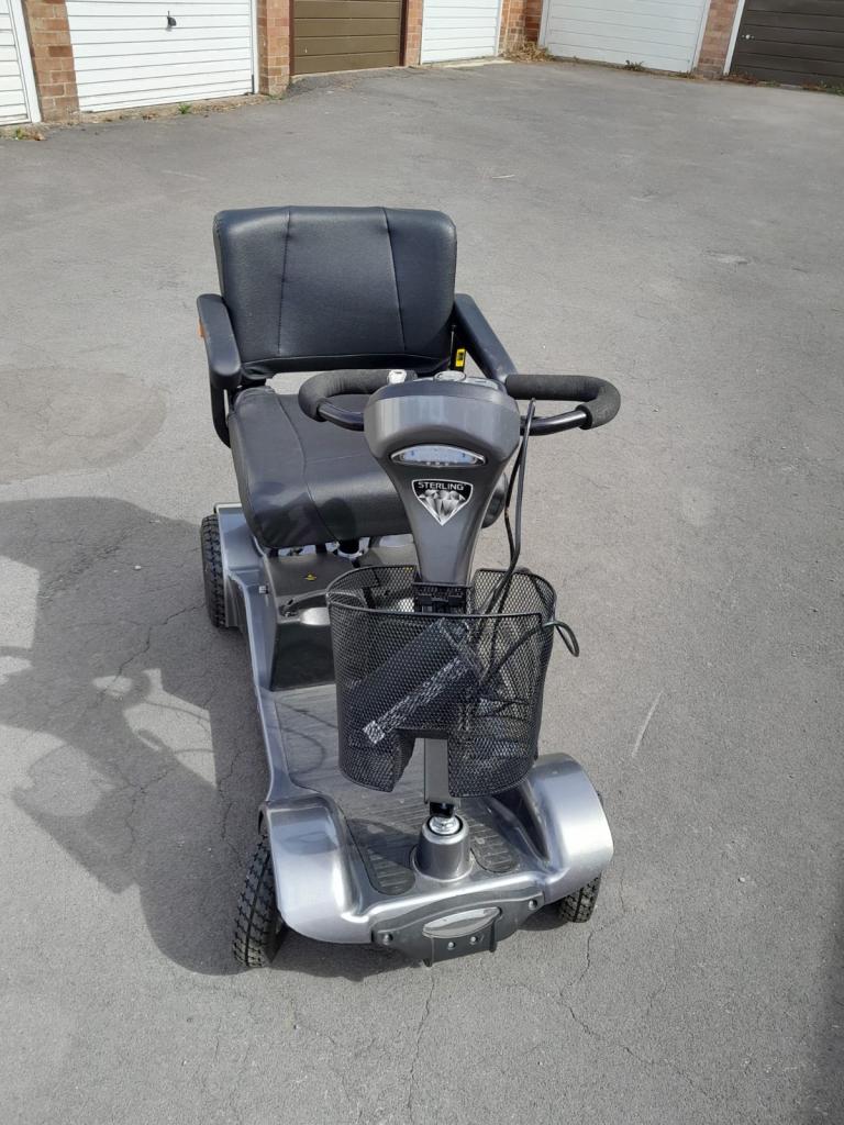 Sterling S400 Mobility Scooter – Grey, Good Condition