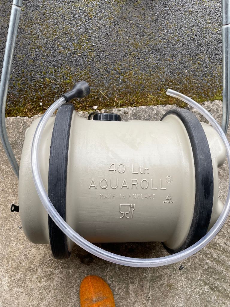 Aqua Roll Water Carrier for caravan or Motorhome 