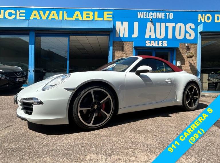 2013 13 PORSCHE 911 3.8 991 CARRERA S CONVERTIBLE 2DR PETROL PDK EURO 5 (S/S) (4