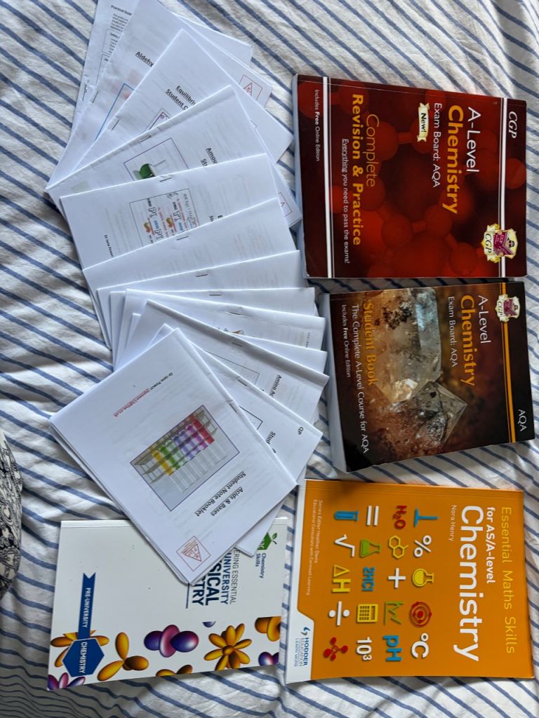 A level chemistry books