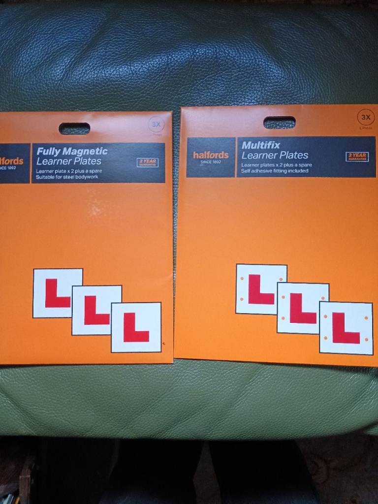 Learner L Plates