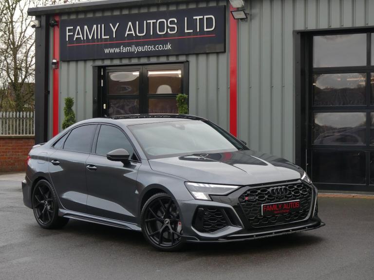 2022 Audi RS3 2.5 TFSI Carbon Black S Tronic quattro Euro 6 (s/s) 4dr SALOON Petrol Automatic