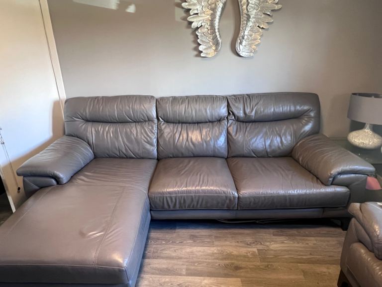 DFS sofa chair and foot stool