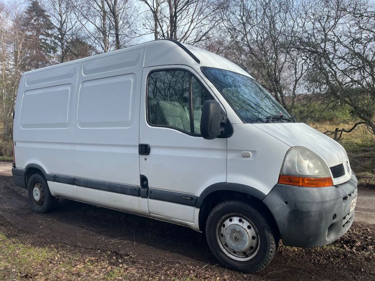 Renault Master 2.5 DCI MWB diesel 120, only 80k miles, 6 speed manual, panel van, no VAT