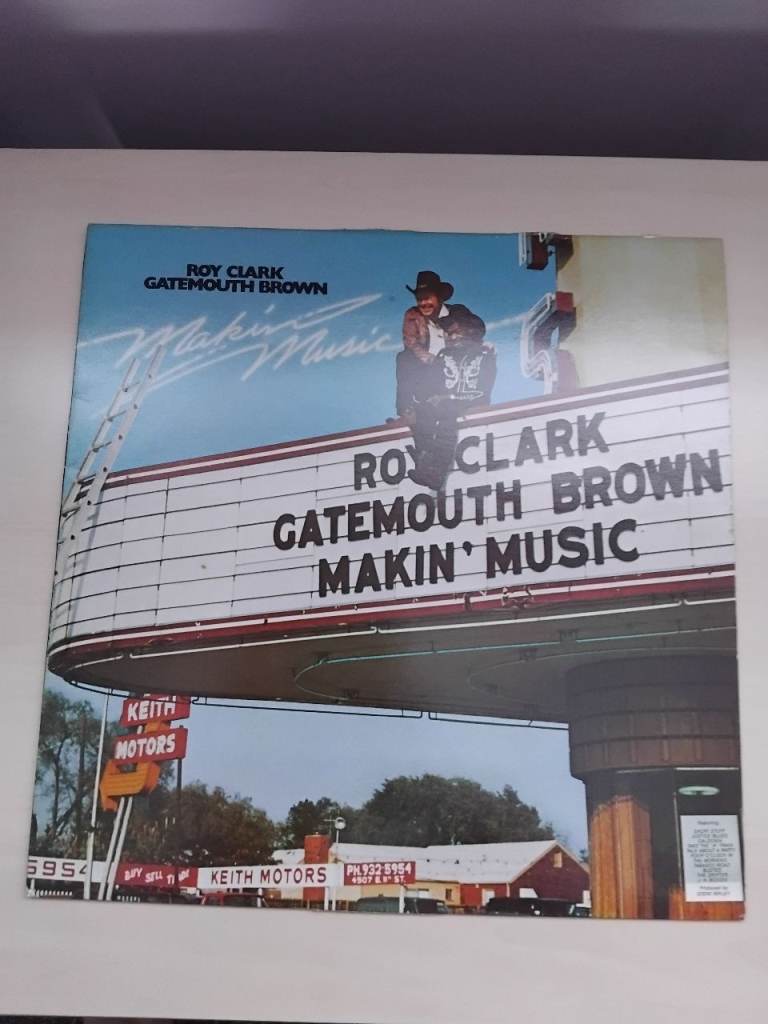 Roy Clark & Gatemouth Brown - Makin' Music Vinyl LP