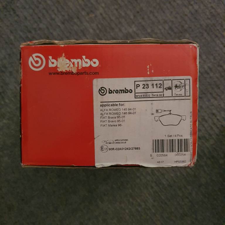 Brembo Front Brake Pads - BNIB - Alfa Romeo 147, 156, GT - £40 - SE6 or W4pq