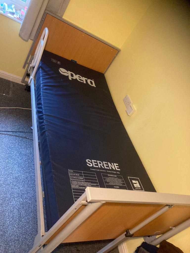 Opera Serene Adjustable Single Bed with Mattress – Good Condition