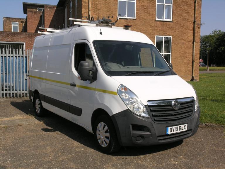 2018 Vauxhall Movano 2.3 CDTI H2 Van 130ps Workshop PANEL VAN Diesel Manual