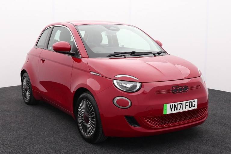 2021 Fiat 500e 42kWh RED 3dr Auto (CRUISE, BLUETOOTH) Hatchback ELECTRIC Automatic