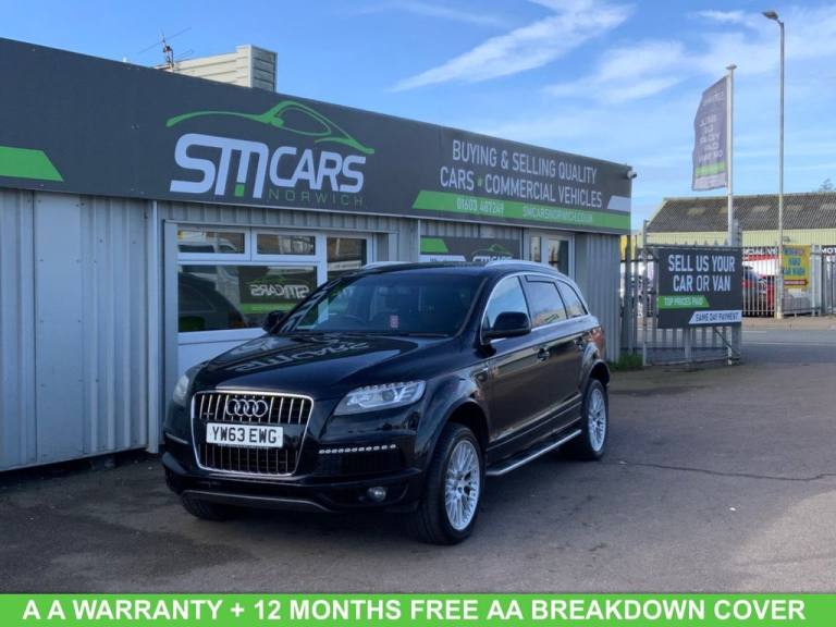 2013 Audi Q7 3.0 TDI 245 Quattro S Line 5dr Tip Auto ESTATE DIESEL Automatic