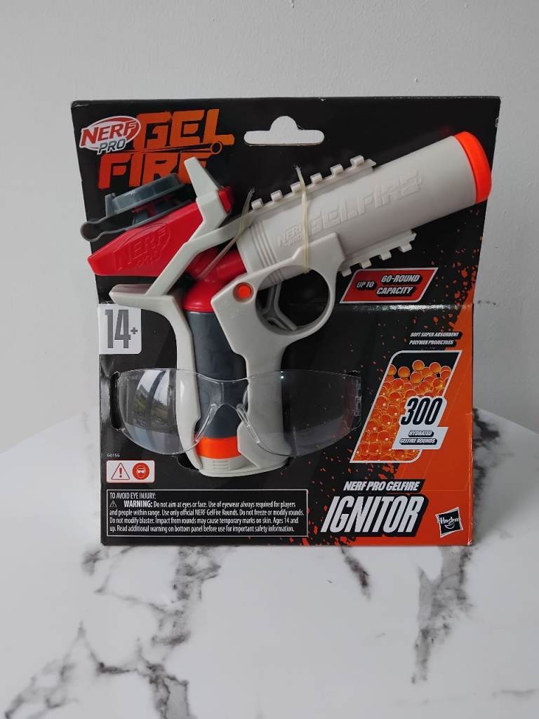 NERF Pro Gelfire Ignitor Blaster – Brand New