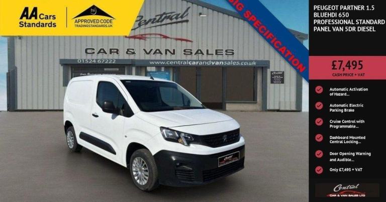 2021 Peugeot Partner 1.5 BlueHDi 650 Professional Standard Panel Van 5dr Diesel 