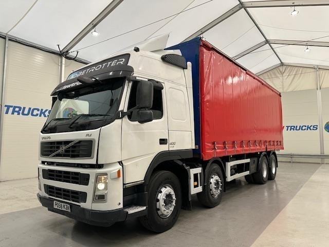 Volvo FM 400 8x2 12 Tyre Sleeper Cab Curtainsider Manual