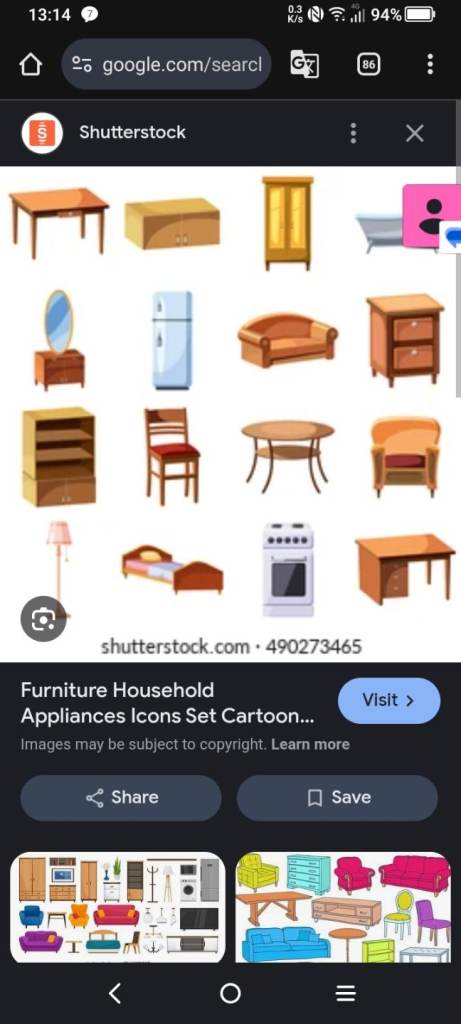Seeking household items , furniture