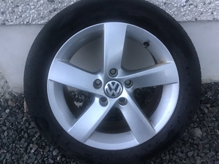 16INCH 5/112 VW ALLOY WHEELS WITH TYRES FIT AUDI SEAT SKODA ETC