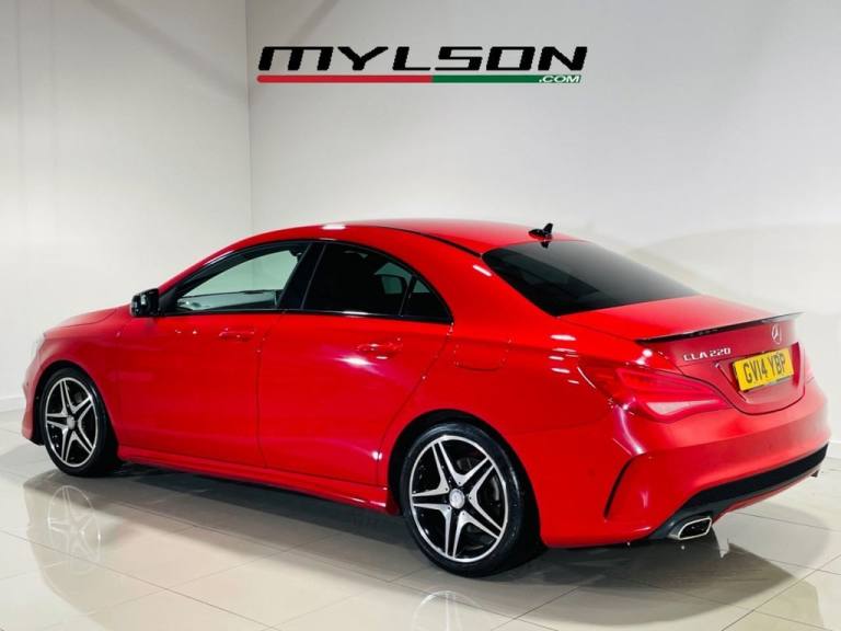 MERCEDES-BENZ CLA 220 CDI AMG SPORT *ULEZ OK* AUTO COUPE DIESEL 2014 RED