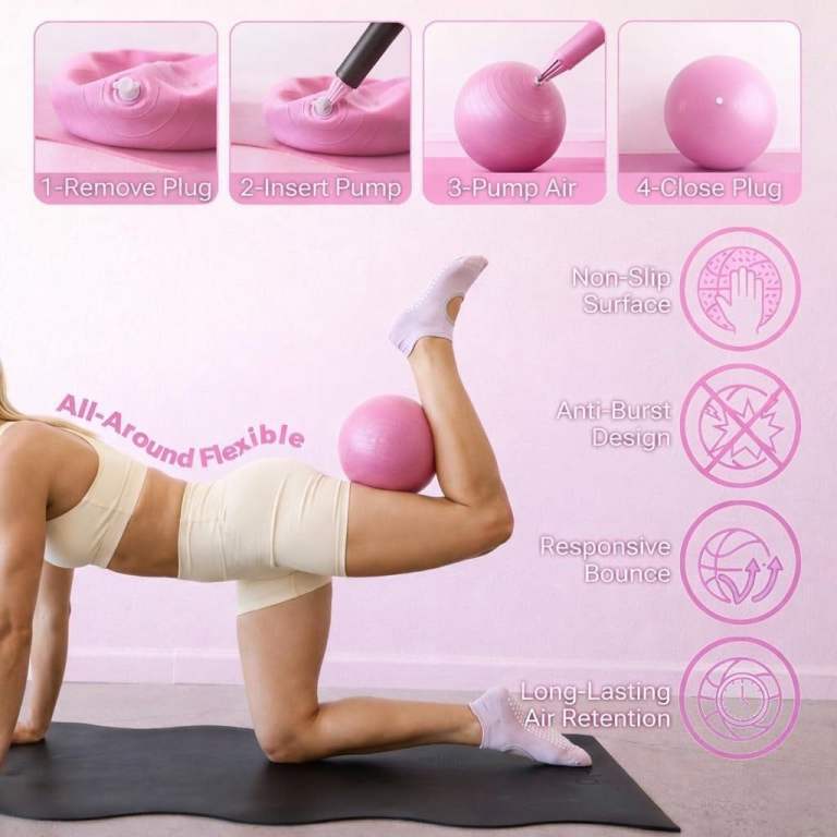 Premium Pilates Board 14 in 1 Set - Pink - BRAND NEW IN BOX
