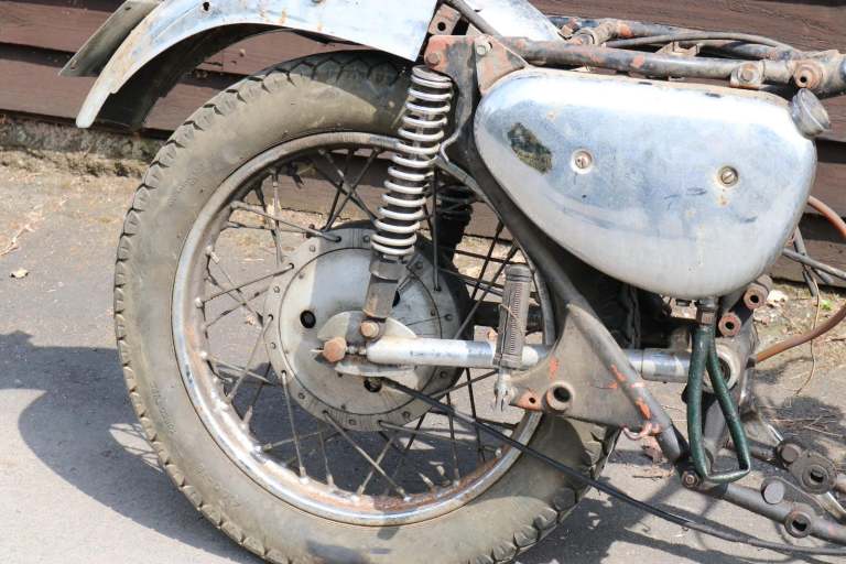 Norton Atlas N15 CS Scrambler c1964 Rolling Chassis 