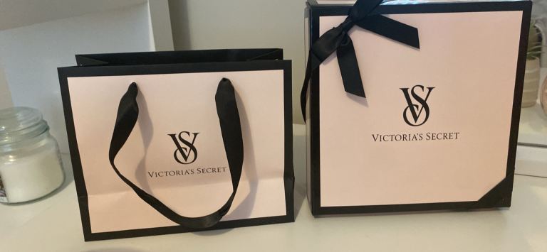 Victoria's Secret Pink Gift Box and Bag