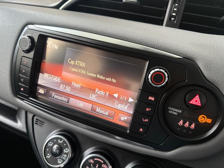 2015 Toyota Yaris 1.33 VVT-i Icon 5dr CVT HATCHBACK PETROL Automatic