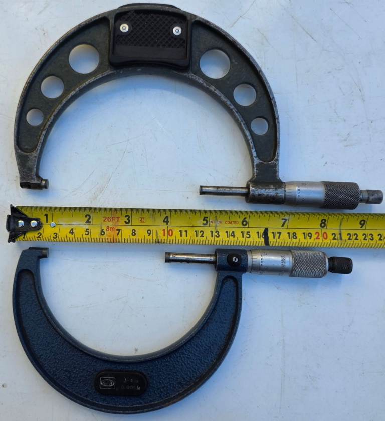 MICROMETERS x2. NO OFFERS. - DETAILS ARE IN DESCRIPTION.