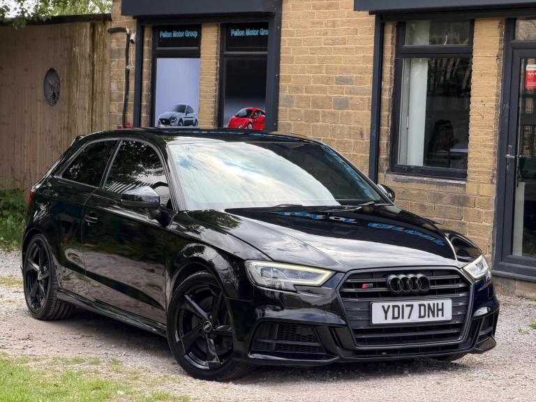 2017 Audi S3 2.0 TFSI Black Edition S Tronic quattro Euro 6 (s/s) 3dr HATCHBACK Petrol Automatic
