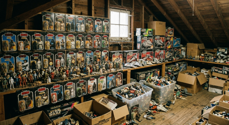 NOW GONE Star Trek wars toys