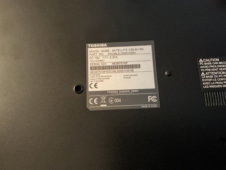 Toshiba lap top for sale