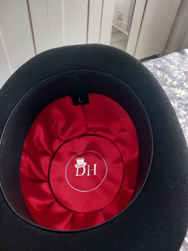 BLACK BOWLER HAT