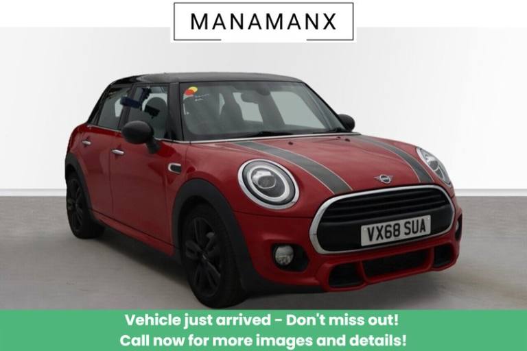 2018 MINI Hatch 1.5 Cooper II 5dr HATCHBACK PETROL Manual