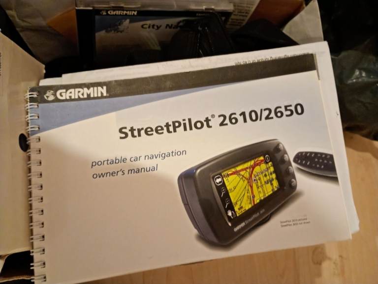 BOXED GARMIN GPS CAR NAVIGATION 