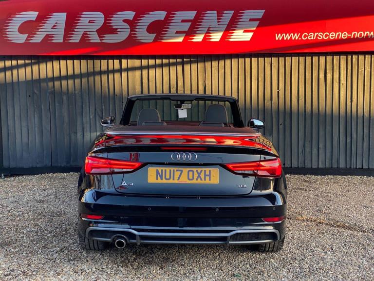 2017 Audi A3 1.6 TDI S Line 2dr CONVERTIBLE DIESEL Manual