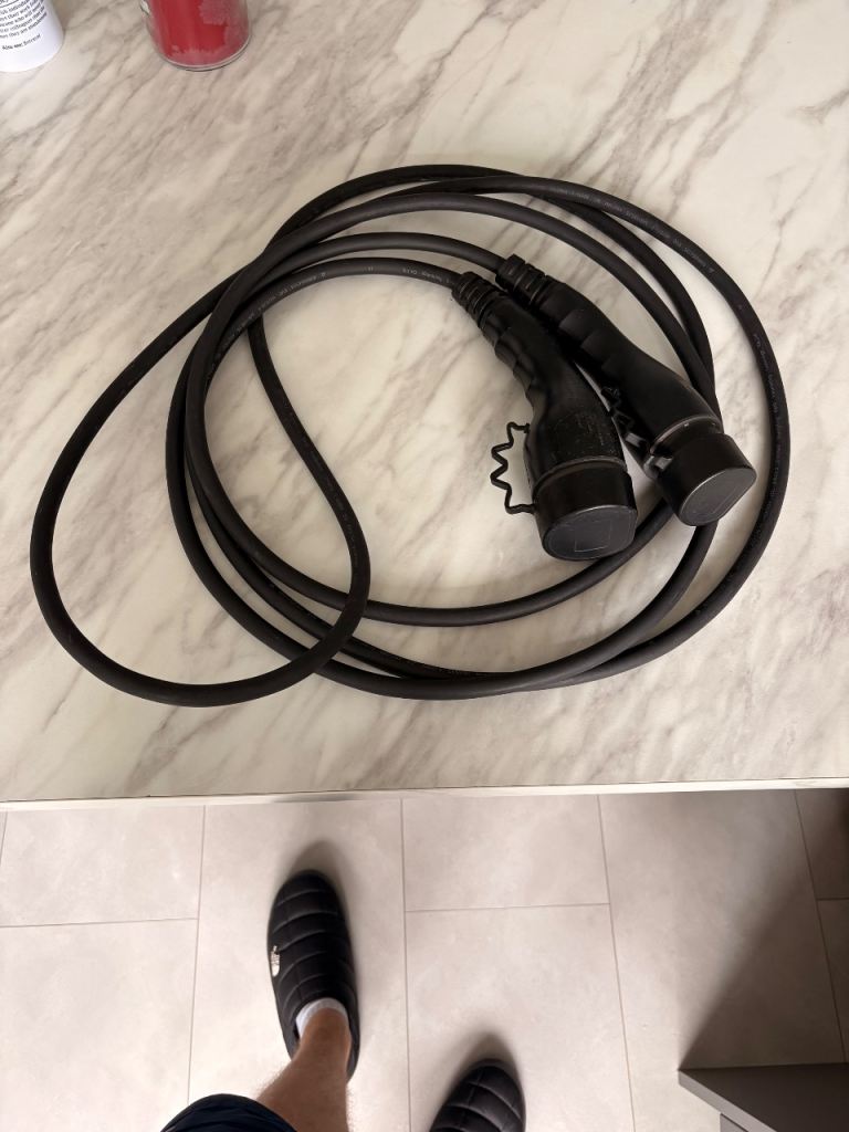 Degson type 2 to type 2 32A EV durable cable 5m